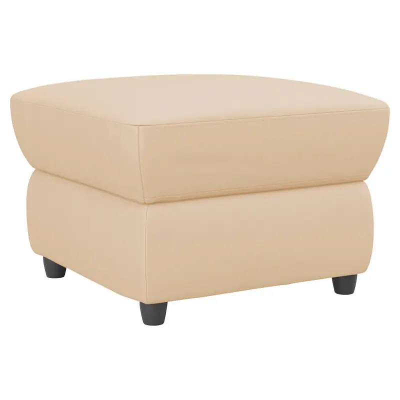 Hocker in Textil Beige