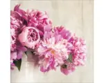 Hornbach Glasbild Sweet Peony III 30x30 cm