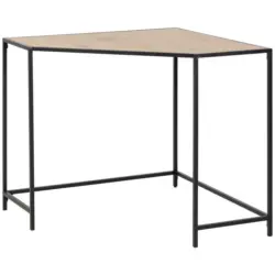 Eckschreibtisch 85/85/75 cm in Naturfarben