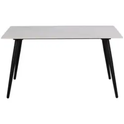 Esstisch in Metall, Keramik 140/80/75 cm