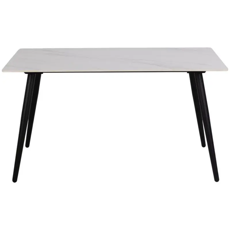 Esstisch in Metall, Keramik 140/80/75 cm
