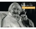 Hornbach Postkarte Born to be wild! Happy Birthday 14,8x10,5 cm
