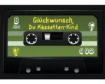 Hornbach Postkarte Glückwunsch, du Kassetten-Kind 14,8x10,5 cm