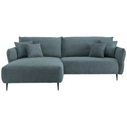 Ecksofa in Kord Petrol