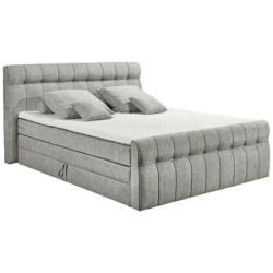 Boxspringbett 180/200 cm in Grau