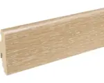 Hornbach SKANDOR Sockelleiste Eiche sandbraun FLEI265 SU60L 19 x 58 x 2400 mm
