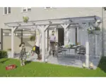 Hornbach Terrassenüberdachung SKAN HOLZ Siena 541x250 cm weiß