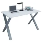 XXXLutz Lauterach - Ihr Möbelhaus bei Bregenz Schreibtisch 110/80/76 cm in Silberfarben, Weiß