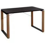 XXXLutz Lauterach - Ihr Möbelhaus bei Bregenz Schreibtisch 160/80/75 cm in Schwarz, Nussbaumfarben