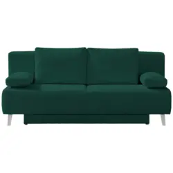 Schlafsofa in Kord Gr&uuml;n