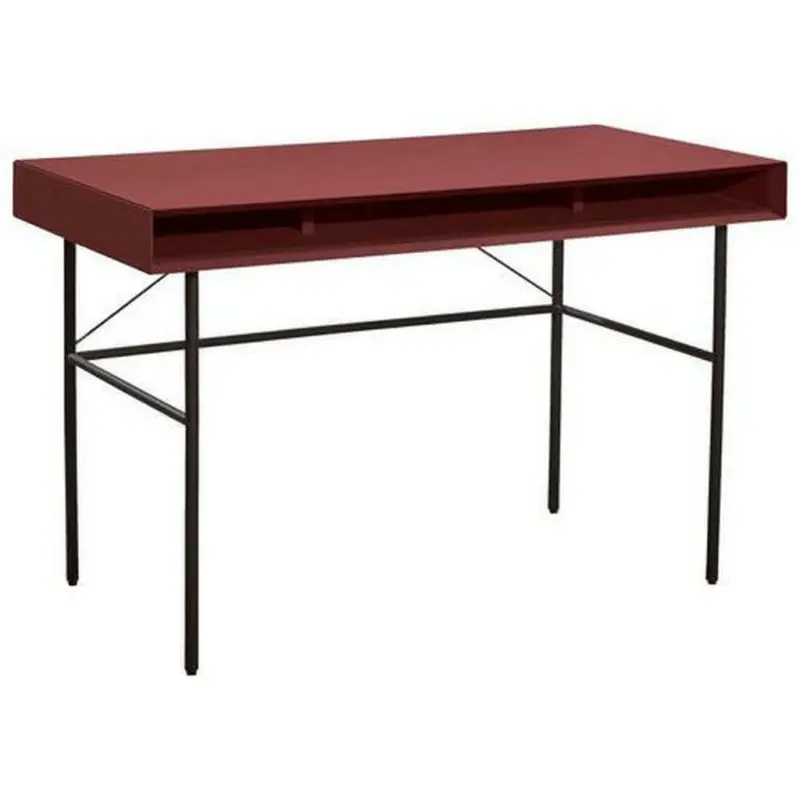 Schreibtisch 120/60/75 cm in Rotbraun