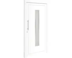 Mehrzwecktür Kunststoff Alabama II weiß 2100 x 1100 mm links