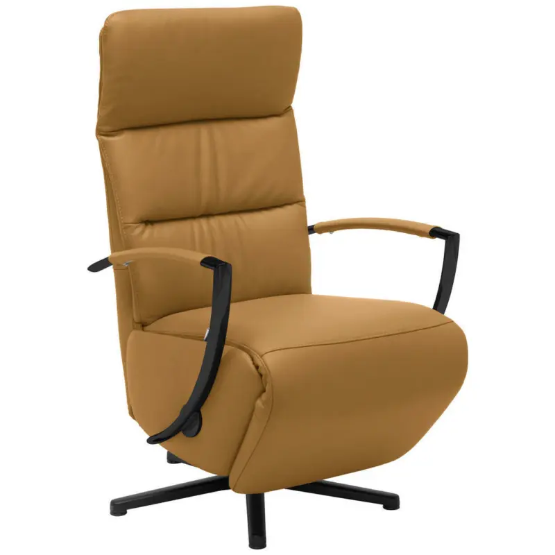 Relaxsessel in Leder Cognac