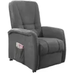 XXXLutz Lauterach - Ihr M&ouml;belhaus bei Bregenz Fernsehsessel in Struktur Dunkelgrau