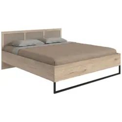 Futonbett 160/200 cm in Eichefarben