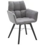 XXXLutz Lauterach - Ihr Möbelhaus bei Bregenz Armlehnstuhl in Holz, Textil Grau, Hellgrau