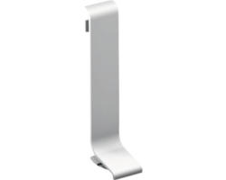 Verbinder für Alu-Sockelleiste silber 11x40 mm (1 St.)