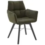 XXXLutz Lauterach - Ihr Möbelhaus bei Bregenz Armlehnstuhl in Holz, Textil Grau, Olivgrün