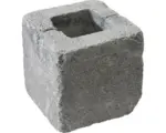 Hornbach Mauerstein Antik Halbstein rauchquarz 20x20x20 cm