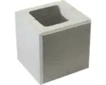 Hornbach Mauerstein Modern Arktis 20x20x20 cm Halbstein