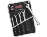 Hornbach Ratschenring-Maulschlüssel-Satz WGB 5-tlg in Rolltasche, umschaltbar