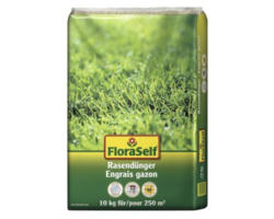 Rasendünger FloraSelf 10 kg / 250 m²