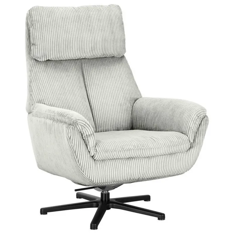 Relaxsessel in Textil Ecru