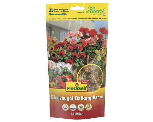 Langzeit-Düngekugel FloraSelf Select für Balkonpflanzen 25 Stk