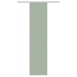 Flächenvorhang in Salbeigrün halbtransparent