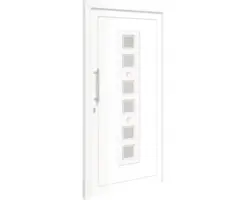 Haustür Kunststoff Indiana weiß 100x210 cm links