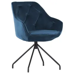 Armlehnstuhl in Velours