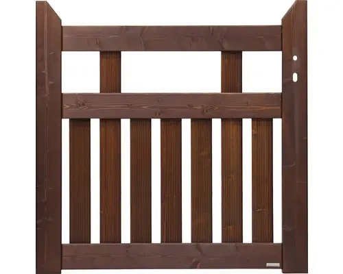 Tor Elda 100 x 100 cm braun