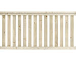 Hornbach Vorgartenzaun Zaunelement Konsta Girona 180x90 cm natur