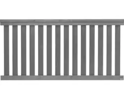 Vorgartenzaun Konsta Girona 180 x 90 cm basaltgrau