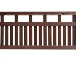 Vorgartenzaun Konsta Elda 180 x 90 cm braun