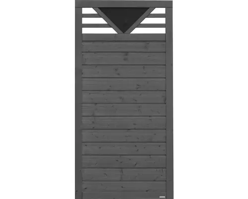 Teilelement Konsta Andria 90 x 180 cm anthrazit