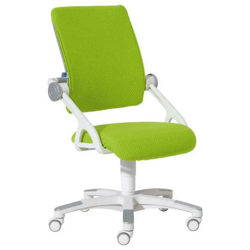 Jugenddrehstuhl in Netz Weiß, Limette