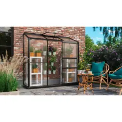 Anlehn-Gewächshausbausatz