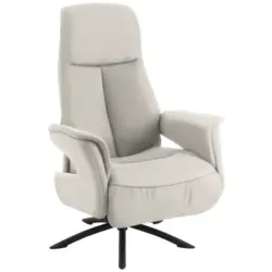 Relaxsessel in Textil Beige
