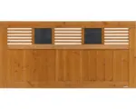 Hornbach Vorgartenzaun Konsta Latina 180x90 cm douglasie kirschbaumfarben lasiert