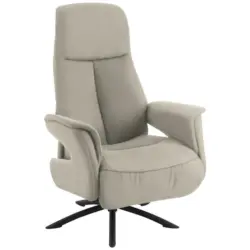 Relaxsessel in Textil Hellgrün