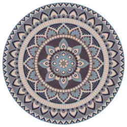 Outdoorteppich 100/100 cm