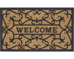 Hornbach Gummi-/Kokosmatte Relief Welcome 45x75 cm