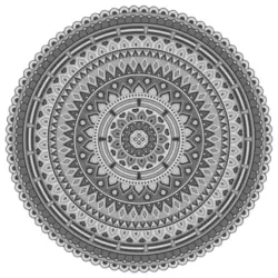 Outdoorteppich 118/118 cm