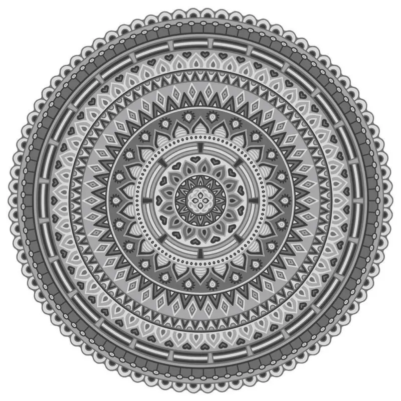 Outdoorteppich 118/118 cm