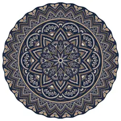 Outdoorteppich 100/100 cm