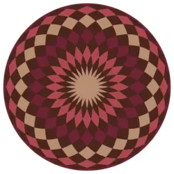 Outdoorteppich 100/100 cm