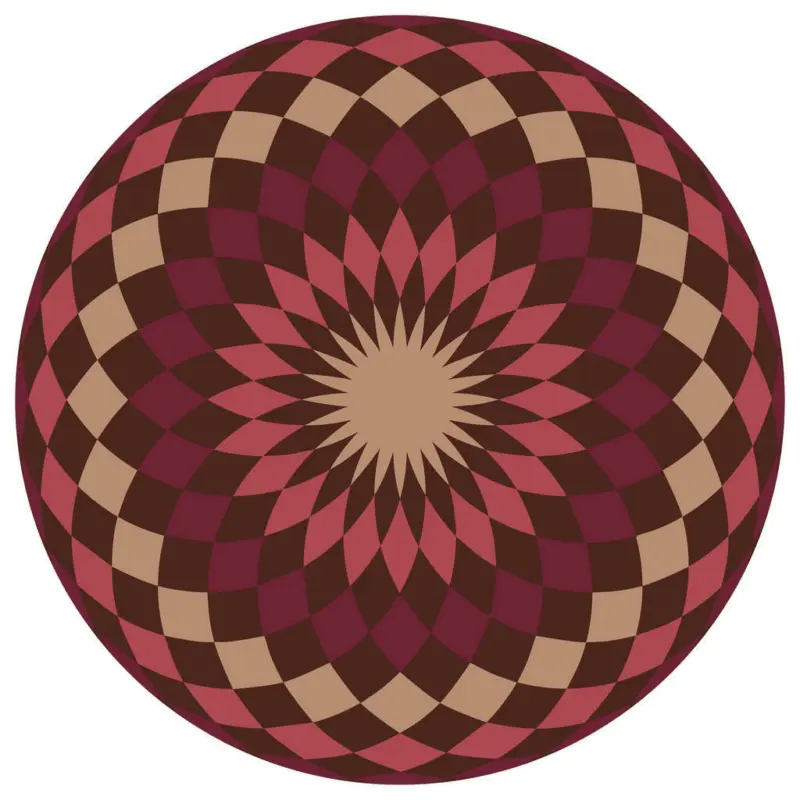 Outdoorteppich 100/100 cm