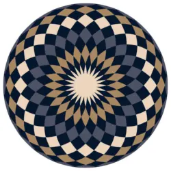 Outdoorteppich 100/100 cm