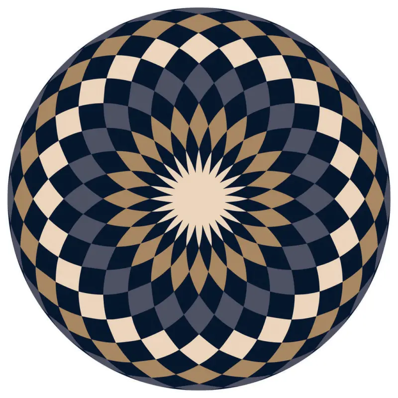 Outdoorteppich 100/100 cm